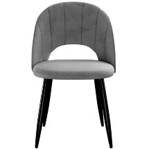 Стул DikLine 217 B22 GREY, ножки черные