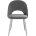 Стул DikLine 217 B22 GREY, ножки белые 