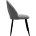 Стул DikLine 217 B22 GREY, ножки белые 