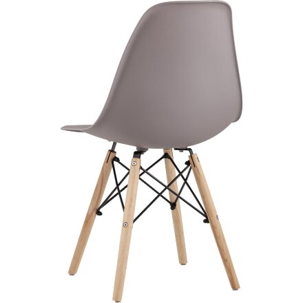 Стул Eames Style DSW темно-бежевый (разборный каркас) 