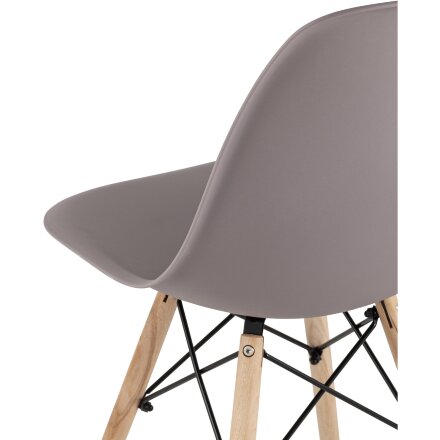 Стул Eames Style DSW темно-бежевый (разборный каркас) 