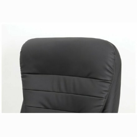 Кресло офисное BRABIX PREMIUM &quot;Heavy Duty HD-001&quot;, усиленное, НАГРУЗКА до 200 кг, экокожа, 531015 Черный