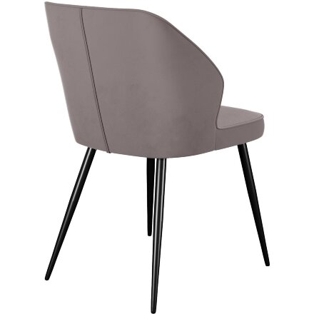 Стул DikLine 222 B5 LATTE, ножки черные 