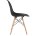 Стул Eames Style DSW черный (разборный каркас) 
