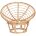 Кресло PAPASAN ECO/ПАПАСАН ЭКО P115-1/SP STD /c подушкой, ремешками/ 