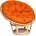 Кресло PAPASAN ECO/ПАПАСАН ЭКО P115-1/SP STD /c подушкой, ремешками/ 