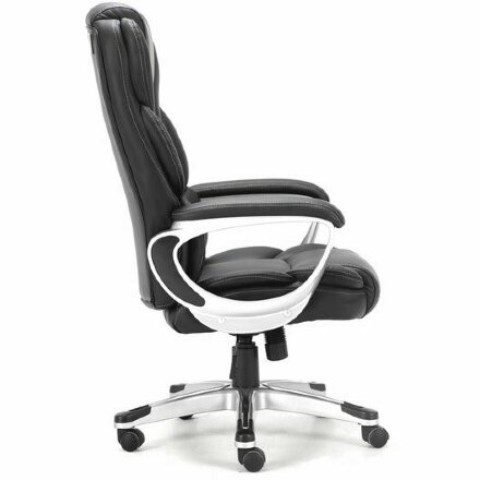 Кресло офисное BRABIX PREMIUM &quot;Rest EX-555&quot;, пружинный блок, экокожа, черное, 531938 Черный