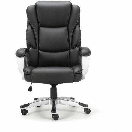 Кресло офисное BRABIX PREMIUM &quot;Rest EX-555&quot;, пружинный блок, экокожа, черное, 531938 Черный