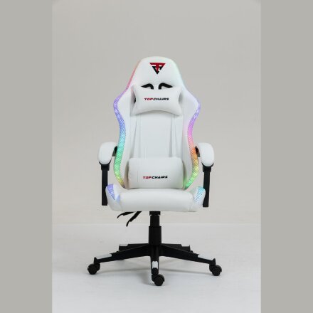 Кресло спортивное TopChairs Druid белый 