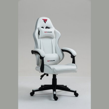 Кресло спортивное TopChairs Druid белый 