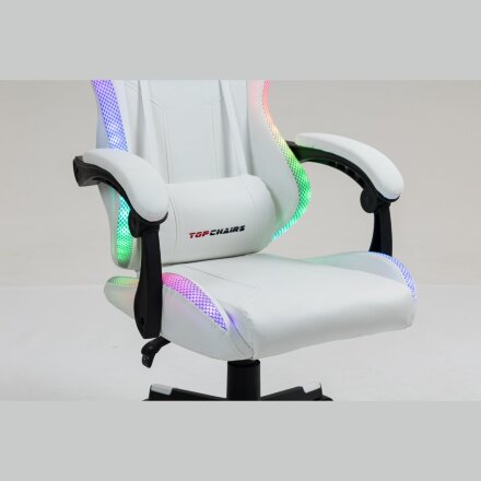 Кресло спортивное TopChairs Druid белый 