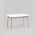Стол Eames DSW Rectangle New 120*80 белый 
