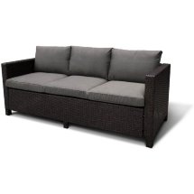 Плетеный диван S65A-W53 Brown
