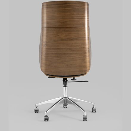 Кресло руководителя TopChairs Crown черное 