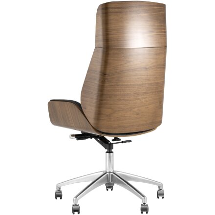 Кресло руководителя TopChairs Crown черное 