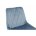 Стул на металлокаркасе Fox black / grye-blue 