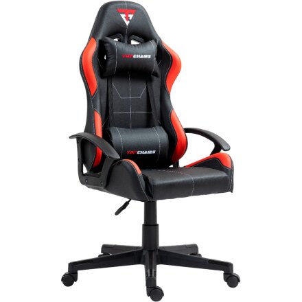Кресло спортивное TopChairs Wyvern черно-красный 