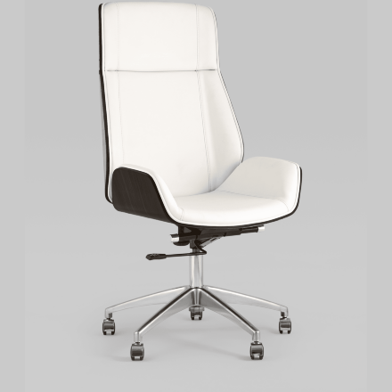 Кресло руководителя TopChairs Crown бежевое 