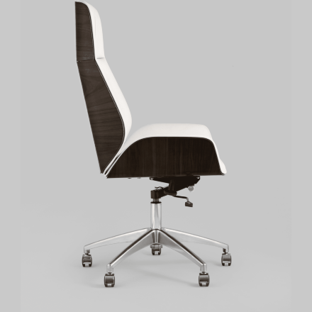 Кресло руководителя TopChairs Crown бежевое 