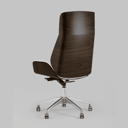 Кресло руководителя TopChairs Crown бежевое 