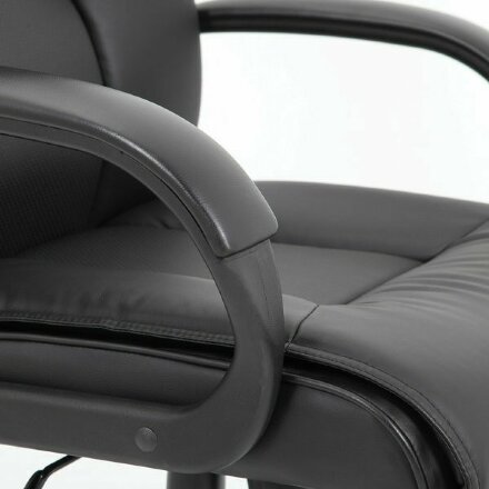 Кресло офисное BRABIX PREMIUM &quot;Work EX-513&quot;, экокожа, черное, 531943 Черный