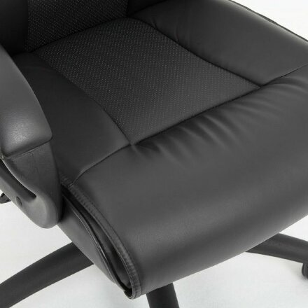Кресло офисное BRABIX PREMIUM &quot;Work EX-513&quot;, экокожа, черное, 531943 Черный