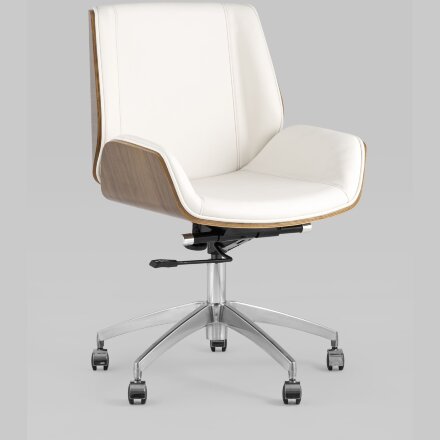 Кресло офисное TopChairs Crown бежевое 