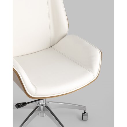 Кресло офисное TopChairs Crown бежевое 