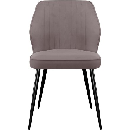 Стул DikLine 222 B5 LATTE, ножки черные 