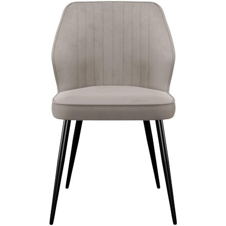 Стул DikLine 222 B03 BEIGE, ножки черные 