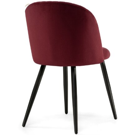 Обеденная группа Аринай wine red / black 