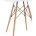 Стол круглый Eames DSW NEW D70 белый 