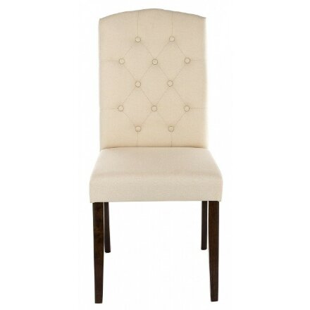 Стул деревянный Menson dark walnut / fabric cream 