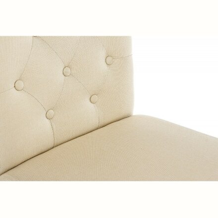 Стул деревянный Menson dark walnut / fabric cream 