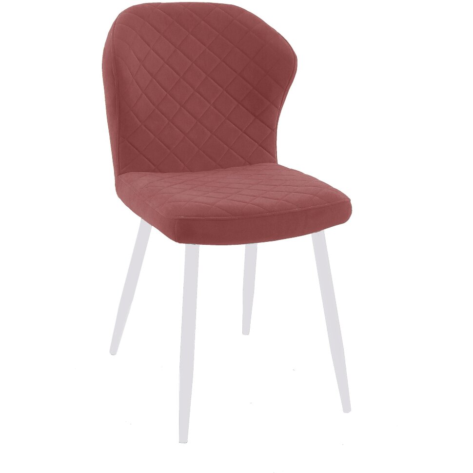 Стул DikLine 239М В36 PINK, ножки белые Стул DikLine 239М В36 PINK, ножки белые