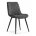 Стул на металлокаркасе Fox dark gray / black 