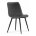 Стул на металлокаркасе Fox dark gray / black 
