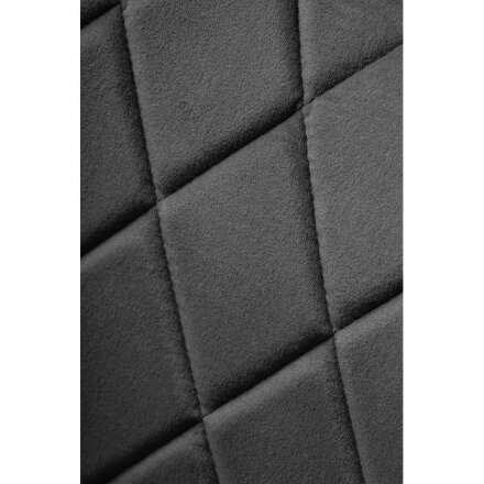 Стул на металлокаркасе Fox dark gray / black 