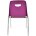Стул пластиковый на металлокаркасе Venezia-4 Viola purple 145 Фиолетовый