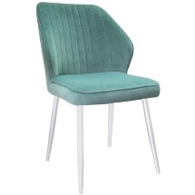 Стул DikLine 222М B15 MINT, ножки белые