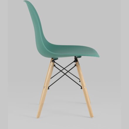 Стул Eames Style DSW серо-зеленый 