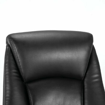 Кресло офисное BRABIX PREMIUM &quot;Grand EX-501&quot;, рециклированная кожа, черное, 531950 Черный