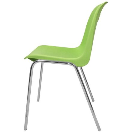 Стул пластиковый на металлокаркасе Venezia-4 Verde green 736 Салатовый