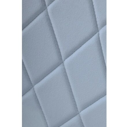 Стул на металлокаркасе Fox black / light blue 