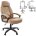 Кресло офисное BRABIX &quot;Formula EX-537&quot;, экокожа, песочное, 531390 Песочный