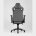 Игровое кресло Stool Group компьютерное TopChairs Racer Premium серое геймерское 