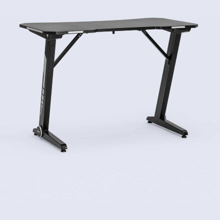 Стол геймерский Stool Group компьютерный игровой для геймеров TopChairs Arena LED черный 