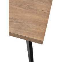 Стол BRICK M 120 Дуб Канзас/ Черный М-City