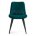 Стул на металлокаркасе Fox black / green 
