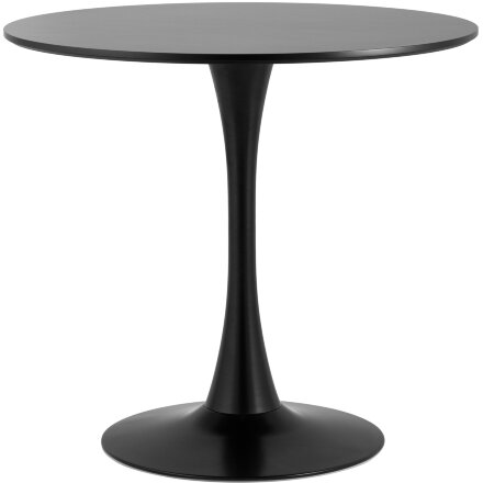 Стол Tulip D80 черный 